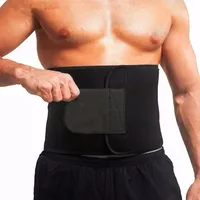 Sports Waist Trainer Trimmer Sweat Body Shaper Belt Workout Slimming Belly Band for Men Gym Exercise Burn Fat Corset