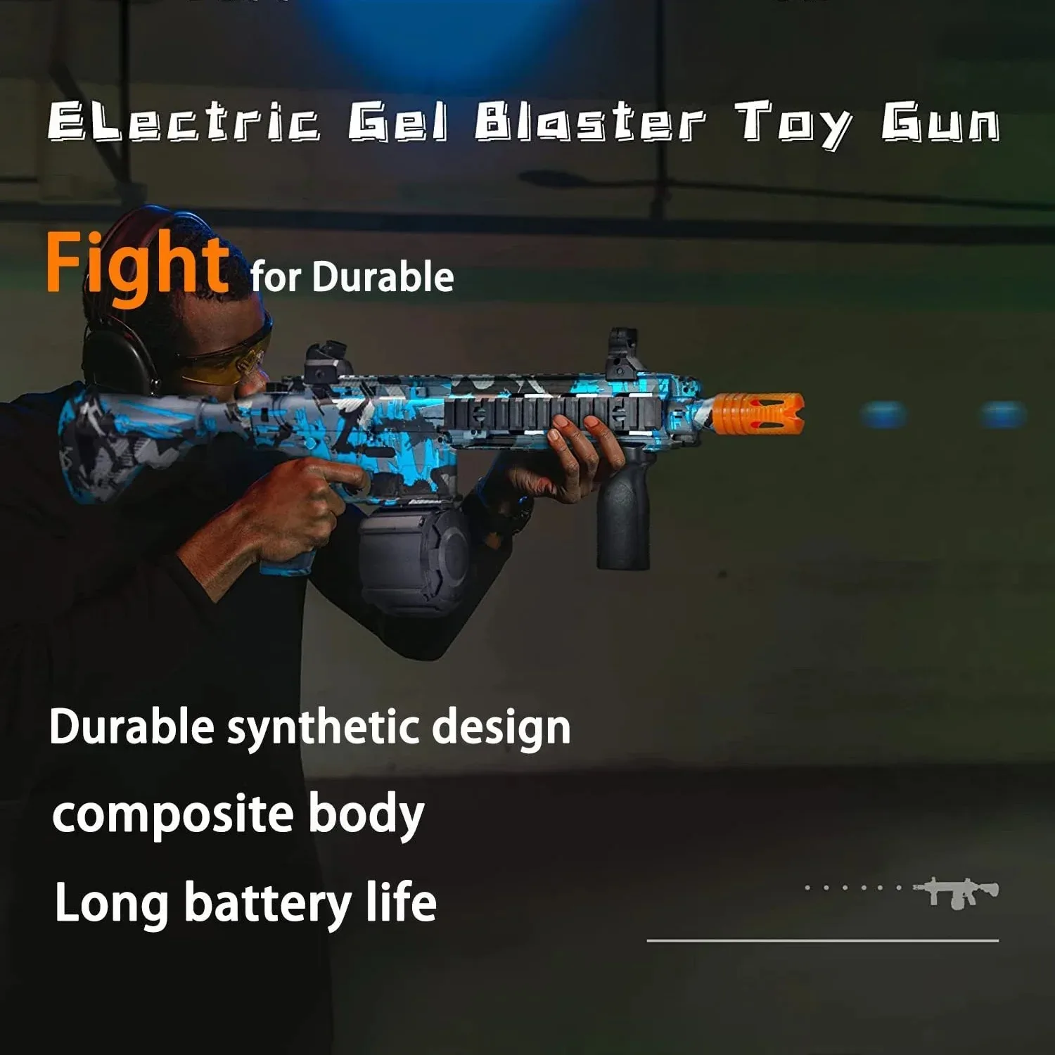 M416 elektrische burst waterbom speelgoedpistool voor jongens en meisjes buiten kristallen bom speelgoedpistool kinderspeelgoed cadeau