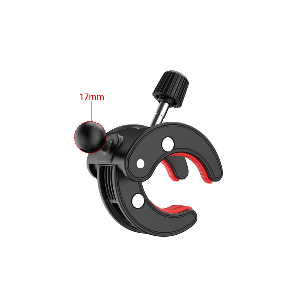 Bgning robuste Klauen halterung für Doppel-Steckdosenarm-Action-Kamera halterung mit 17-mm-Kugelkopf für Gadgets-Verlängerung sarm – Detail 5