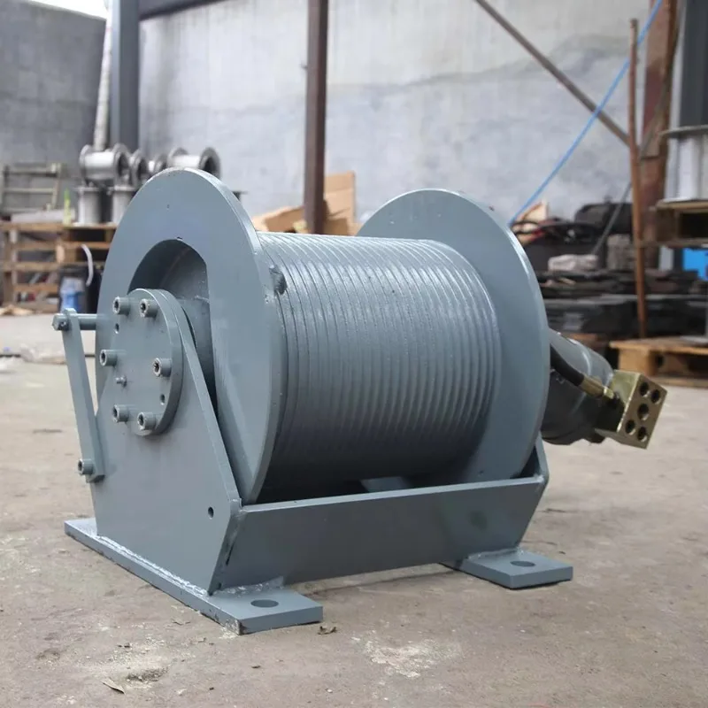 Verricello idraulico sicuro e affidabile a prezzo economico Manutenzione semplice Verricello idraulico da 1 tonnellata 2 tonnellata