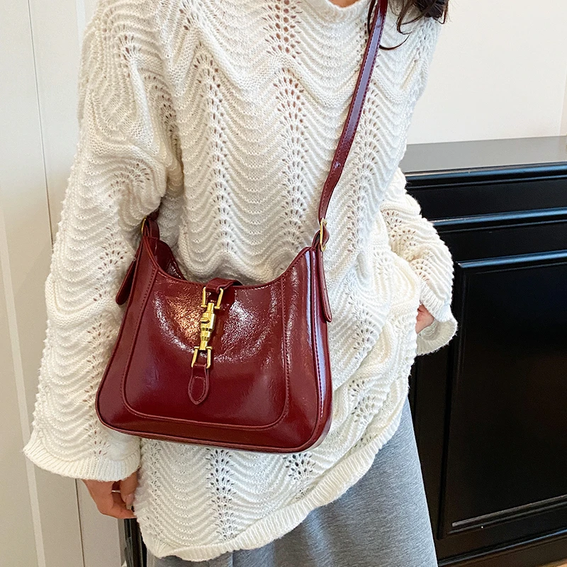 

Elegant Women Leather Luxury Classic Designer Fashion Tote Shoulder Bag Crossbody Handbag For Chic Daily Outfits