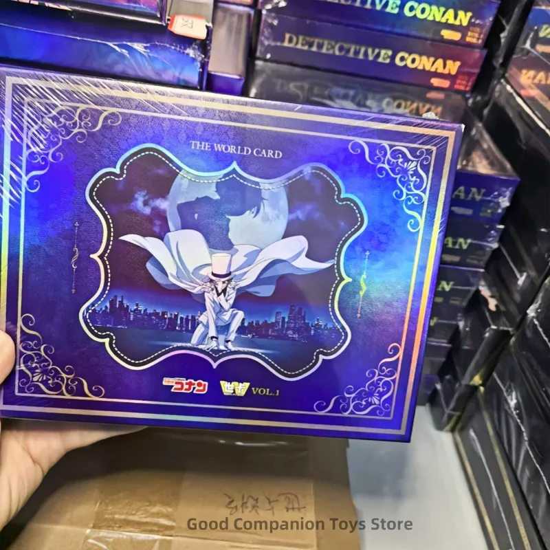 

Горячая карта детектива Конана Kudou Shinichi Mouri Ran Kaitou Kiddo Suspenseful Reasoning Аниме Card Pack Коллекционные карты Игрушки Подарок