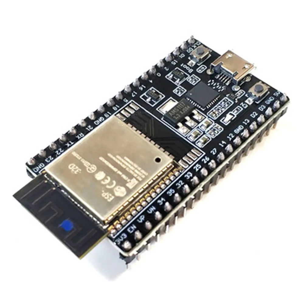 1 stks/stuk ESP32-DevKitC development board, ESP32 plint, kan worden uitgerust met ESP32-32D/32U module
