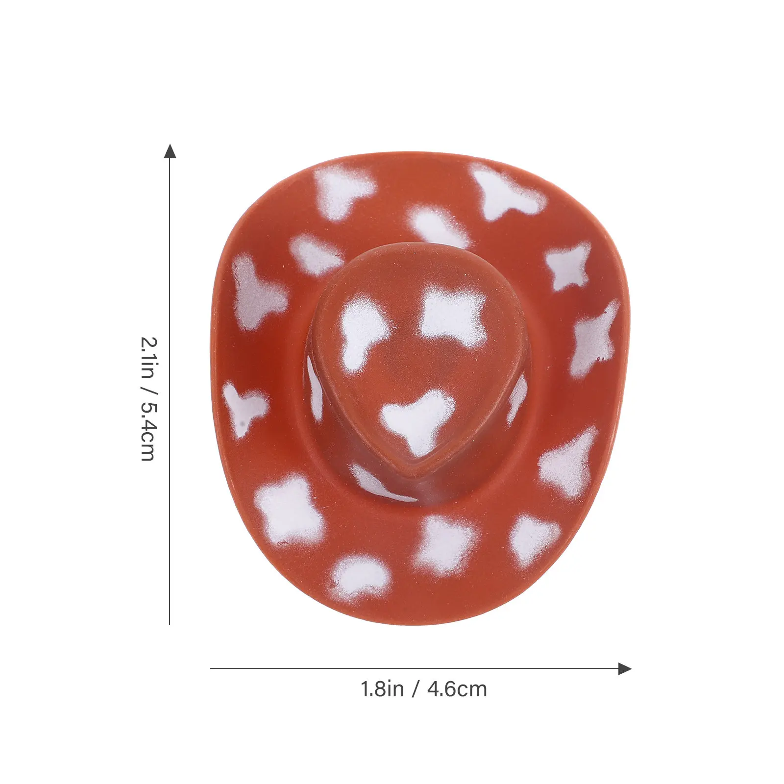 10 Stück Miniatur-Westernhüte, niedliche Mini-Cowgirl-Kappen für DIY-Dekoration, Bastelprojekte, Partygeschenke, Tortendekoration, Requisiten