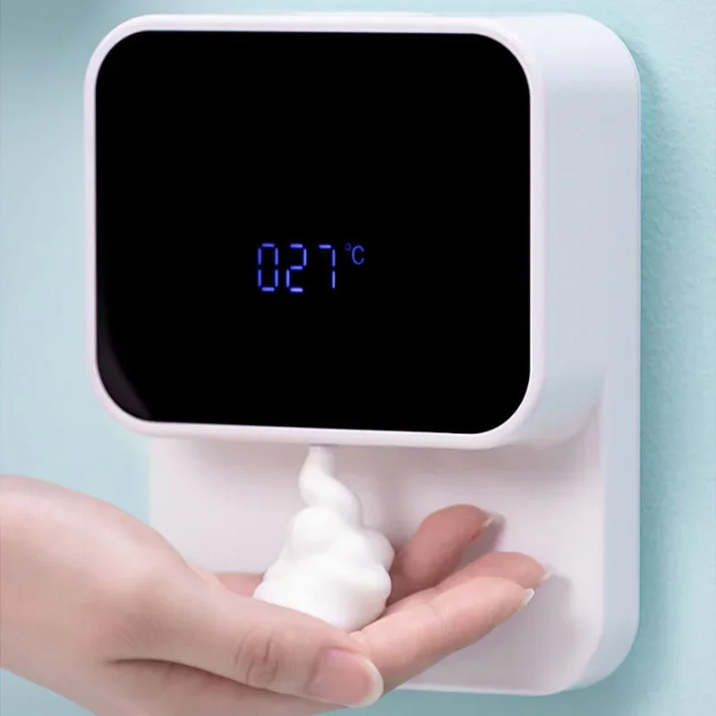 Intelligent automatic hand washing liquid machine automatic sensing soap dispenser foam wall mounted USB sensing soap dispenser
