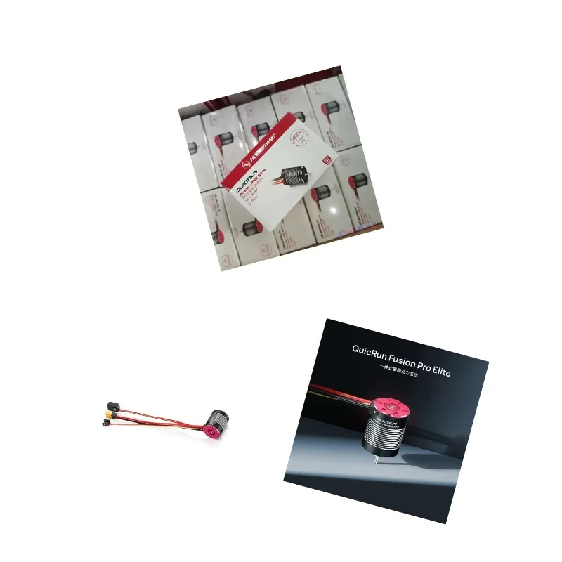 HobbyWing's New Cool Run Fusion Pro Elite Climbing بدون فرش مقاوم للماء الكل في واحد آلة 2300KV