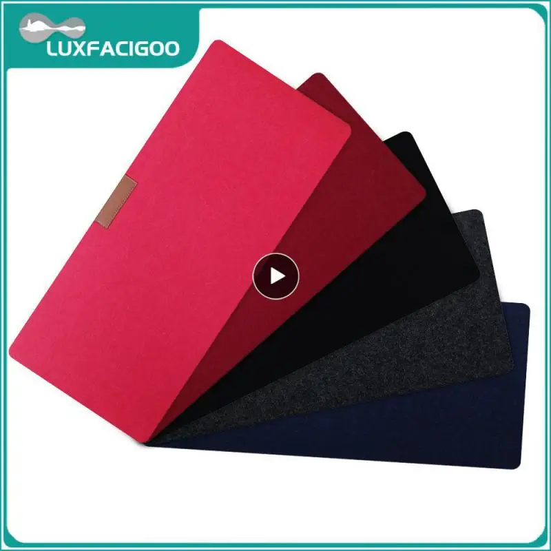 Feltro Premium antiscivolo antiscivolo confortevole superficie liscia durevole grande tappetino da gioco tappetino per mouse esteso per giochi Desktop