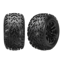 2pcs 141mm Tire Wheel Tyre EB1002 for JLB Racing CHEETAH 11101 21101 J3 Speed 1/10 RC Car Upgrade Parts Spare Accessories