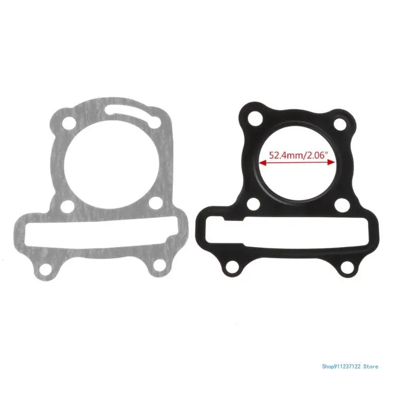 GY6 Cylinder Gaskets Pads Cushion Replacement for 50/60/80/100/125cc Motorcycle Scooter Engine Parts