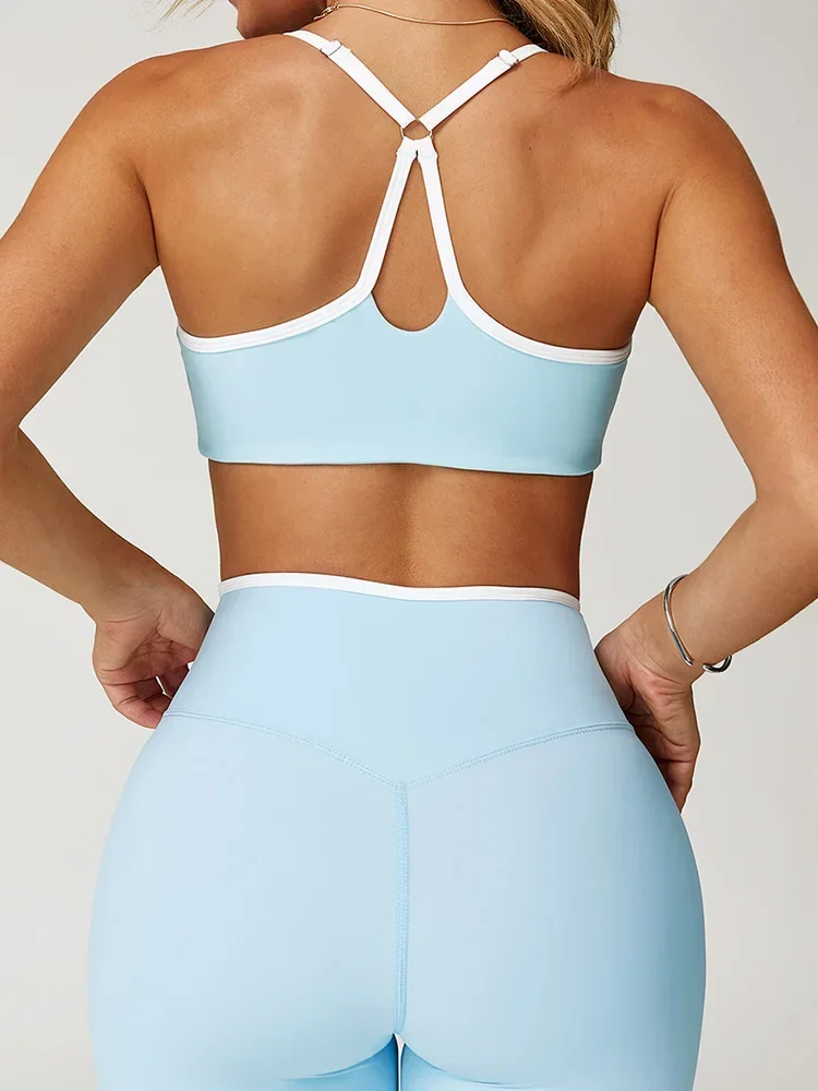 

Fitness Top Push Up Workout Tops Gym Underwear Sport Bra Women's Sports Bra Anti-sweat Breathable Yoga Bra Shockproof Crop Top