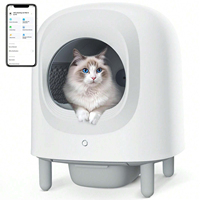 Petree Automatic Cat Litter Box 56L Large Capacity Self-Cleaning APP Control Easy Clean Features Safety Protection Odor Removal