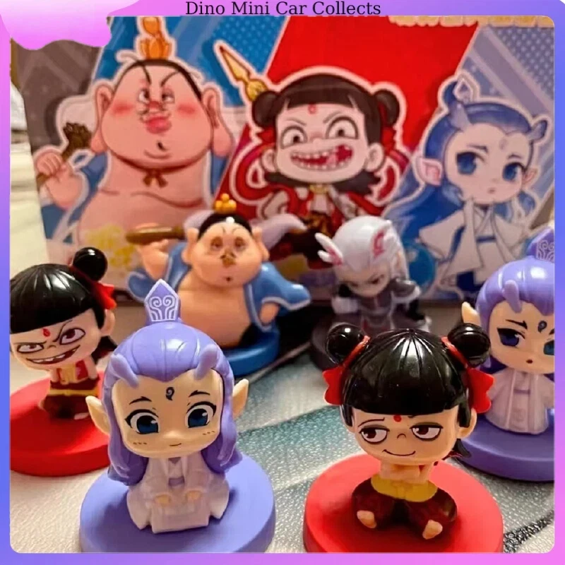 Nezha 2 Magic Children Sea Series Blind Box Ornament Taiyi Zhenren Ao Bing Ao Guang Handmade Accessories Collectors Small Gifts