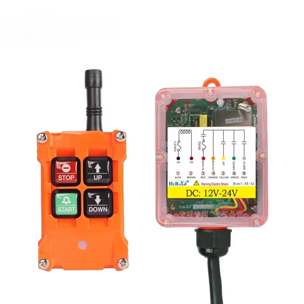 F21-2S Industrial Wireless Radio Remote Control Hoist Crane Tail Lift Motor Starter