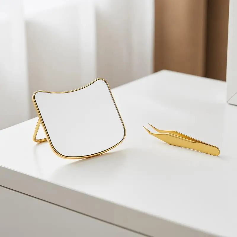Durable Eyelash Inspection Mirror Ideal for Precise Lash Extension Application in Beauty Salons