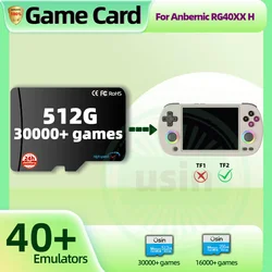 Game TF Card For Anbernic RG40XX H RG40XXH Plug&play Pre-install Retro Games PSP PS1 Memory Handheld Gaming SD Card System Card