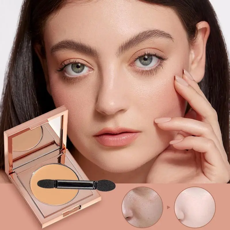 Paleta de crema correctora de Color, crema de maquillaje resistente al agua, base de contorno, corrector, maquillaje iluminador de piel ligero