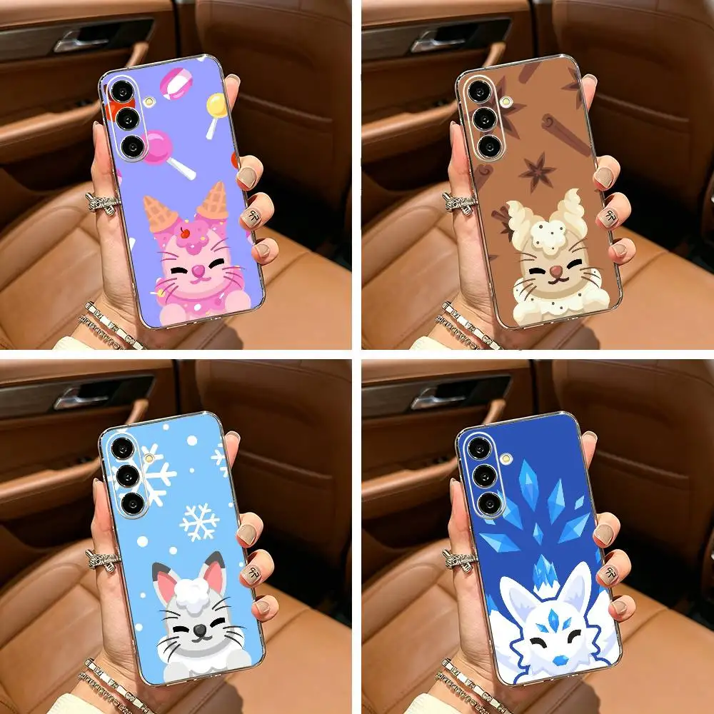 Adopt Me Game Phone Case For Samsung Galaxy A71,A70,A52,A51,A40,A30 Transparent Cover