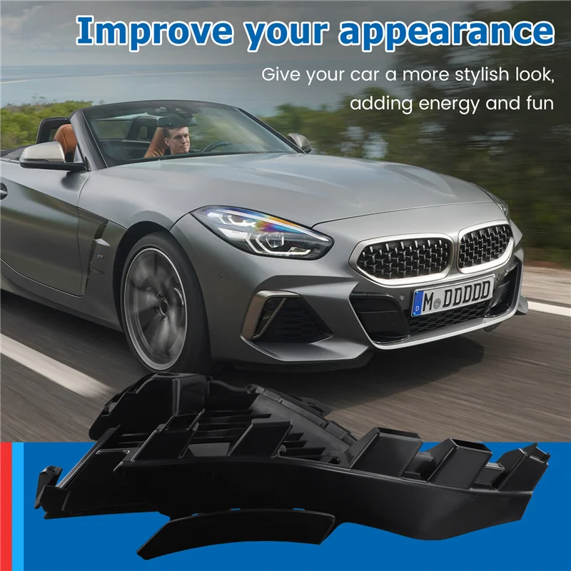 

Для BMW Z4 G29 передний M спортивный бампер нижняя решетка/решетка воздухозаборника бампера-AT36