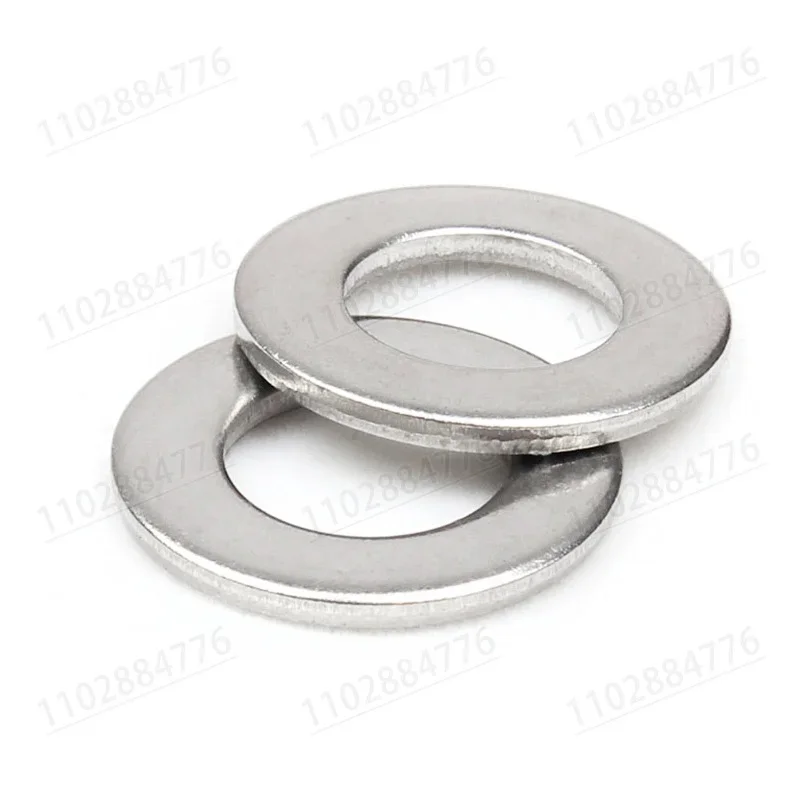 Screw Bolt GB97 304 stainless steel or carbon steel Flat Washer Plain Gasket for M2 M3 M4 M5 M6 M8 M10 M12 M14 M16 M18 M20~M27