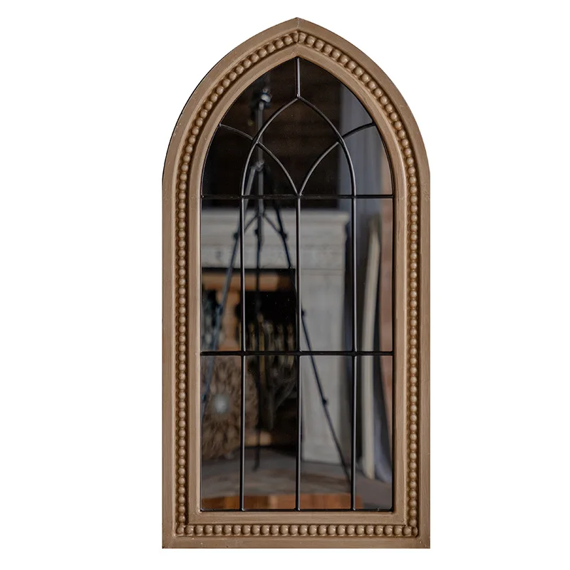 

Decorative creative hanging mirror, photography floor entrance old clothing store fitting mirror
