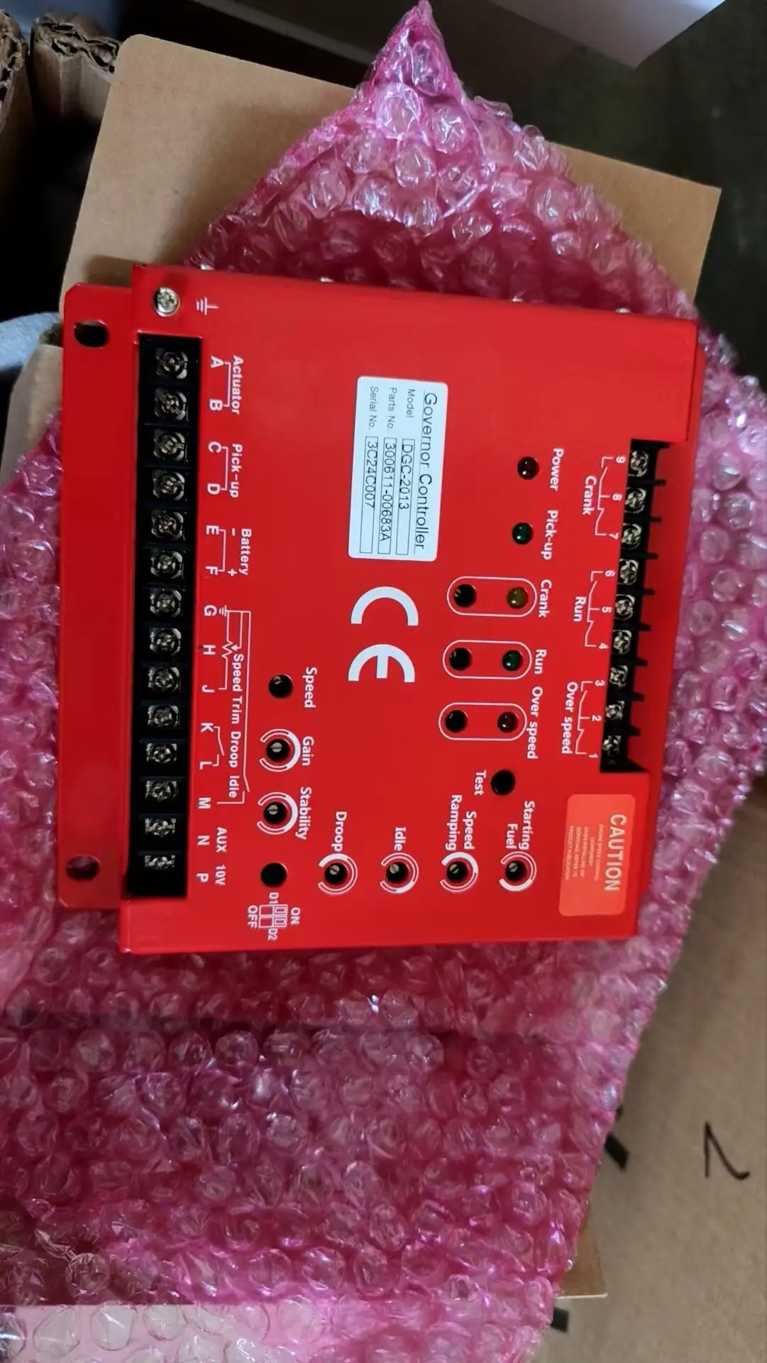 

Оригинал ! !! Контроллер скорости Doosan DGC-2013 300611-00683 Red One