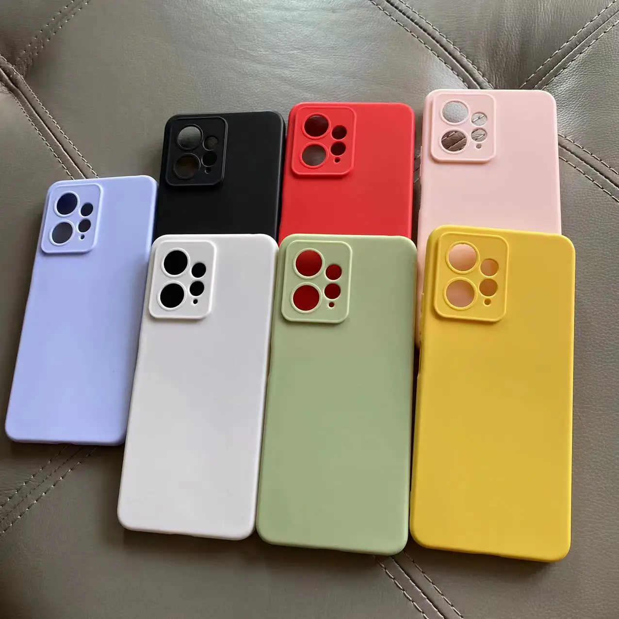 Original Liquid Silicone Soft TPU Case For Xiaomi Redmi Note 12 Global Case Redmi Note12 4G Cover Funda For Redmi Note 12 4G image 2