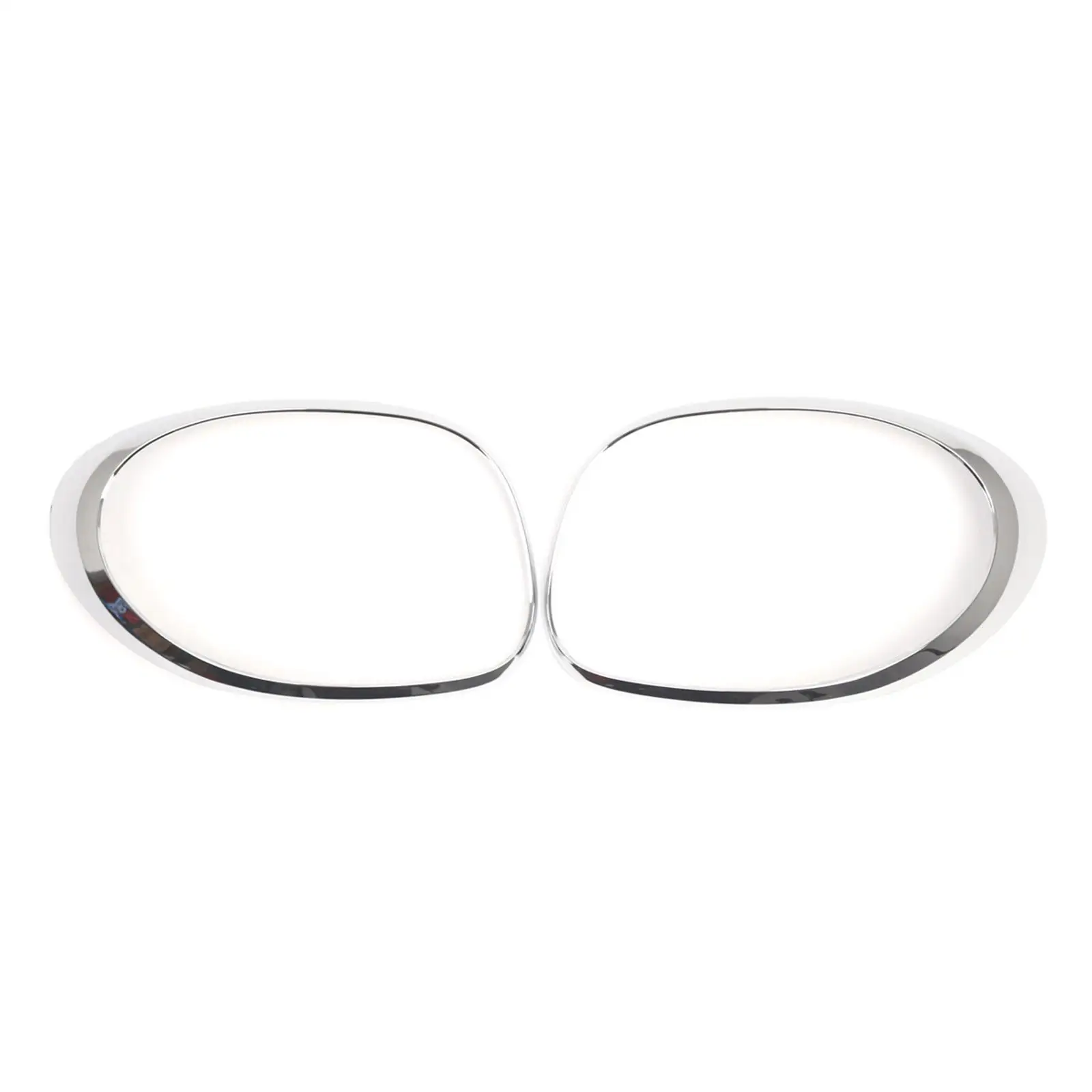 68235995AA 68235996AA FOR FIAT 500L 2014-2020 Left Right Rear Taillight Trim Ring Frame Silver Rings Bezel Trim Car Accessories