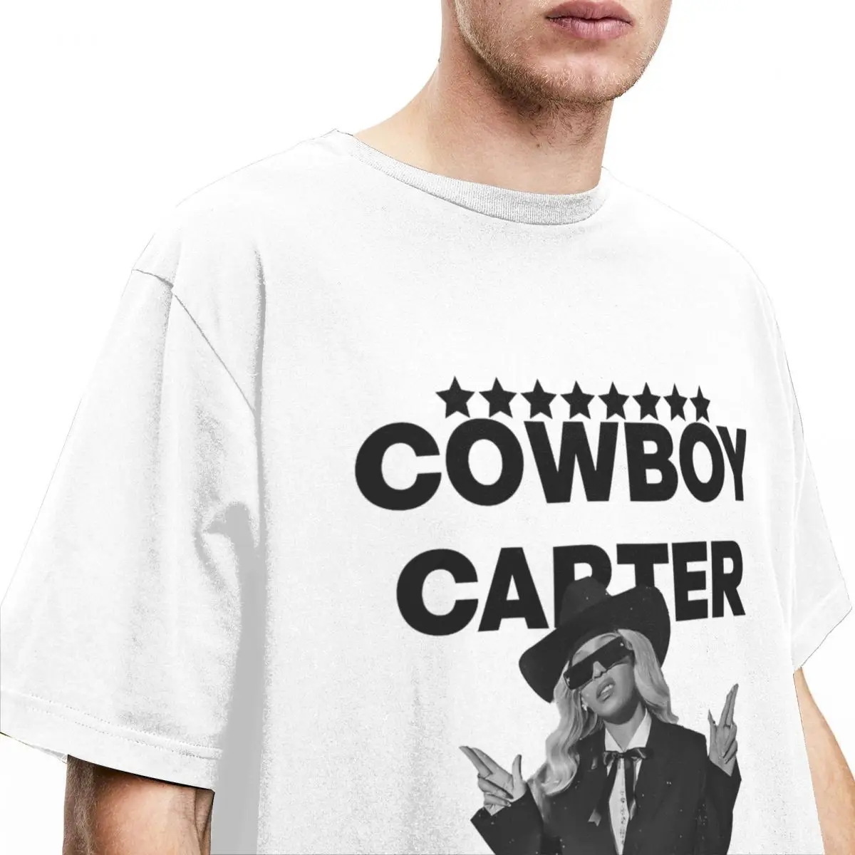 2024 Cowboy Carter New Album Beyonce T Shirts Accessories Men Women's Pure Cotton Graphic queen T-shirt Short Sleeve Clothing