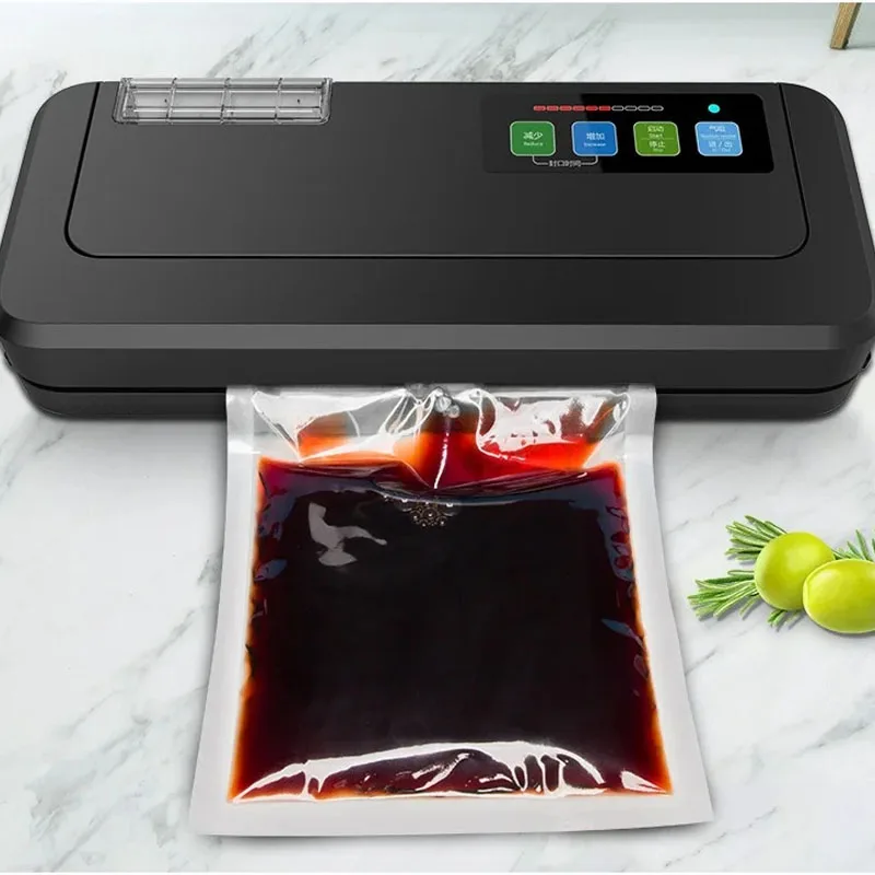 Dry/Moist Universal Vacuum Sealer Machine Home Packaging Sealer For Plastic Storage Bags Electric Sealing Packer 220V 110V