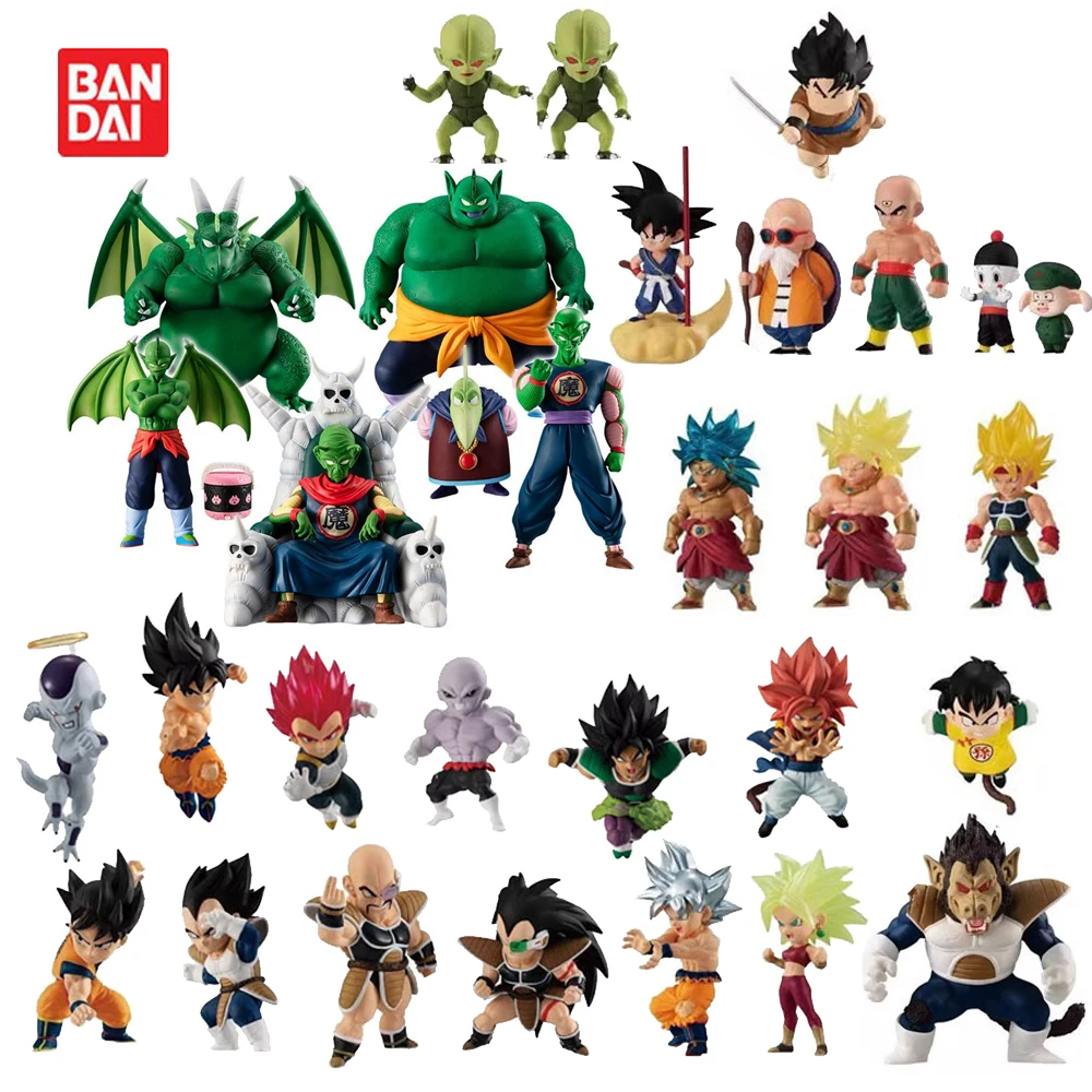 Bandai Dragon Ball FRIEZA Son Goku Vegeta IV Jiren Broly Gogeta Nappa Raditz Anime ADVERGE Box Egg Action Figures Model Toys