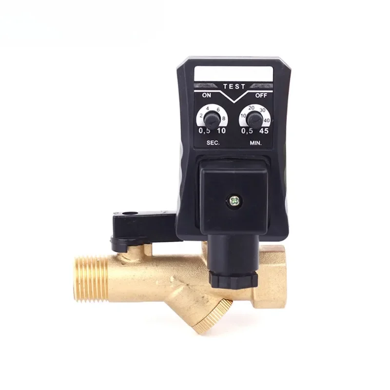 

pneumatic Series brass automatic water drain solenoid valve with timer