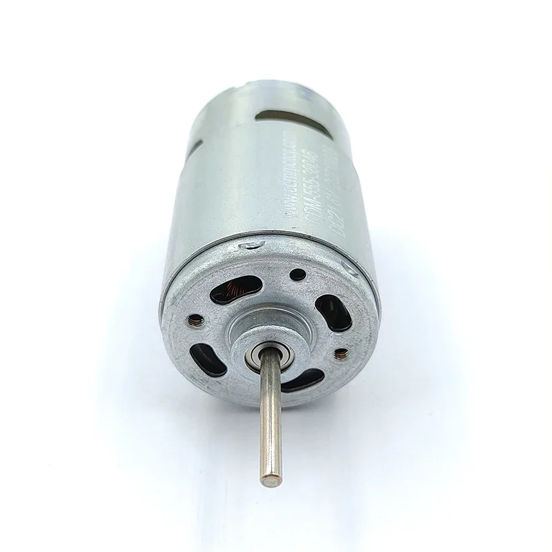 

RS-555 36mm Motor DC 12V 18V 21.6V 24V 13000RPM Medium Speed Front Ball Bearing Carbon Brush Motor DIY Hobby Toy Model