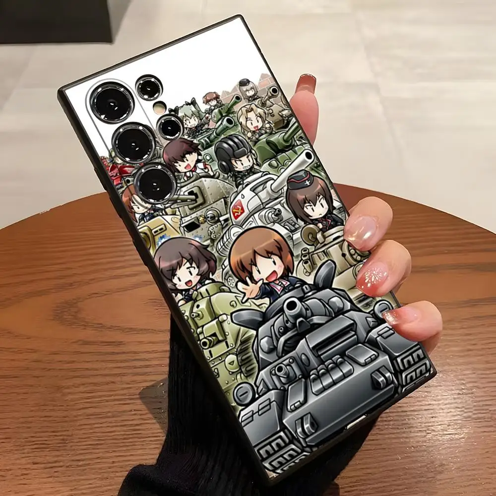 Girls Und Panzer Phone Case For Samsung S23 Ultra S24 S22 S20 Fe S21 Plus Galaxy A54 A34 A24 A53 A13 A16 Back Cover