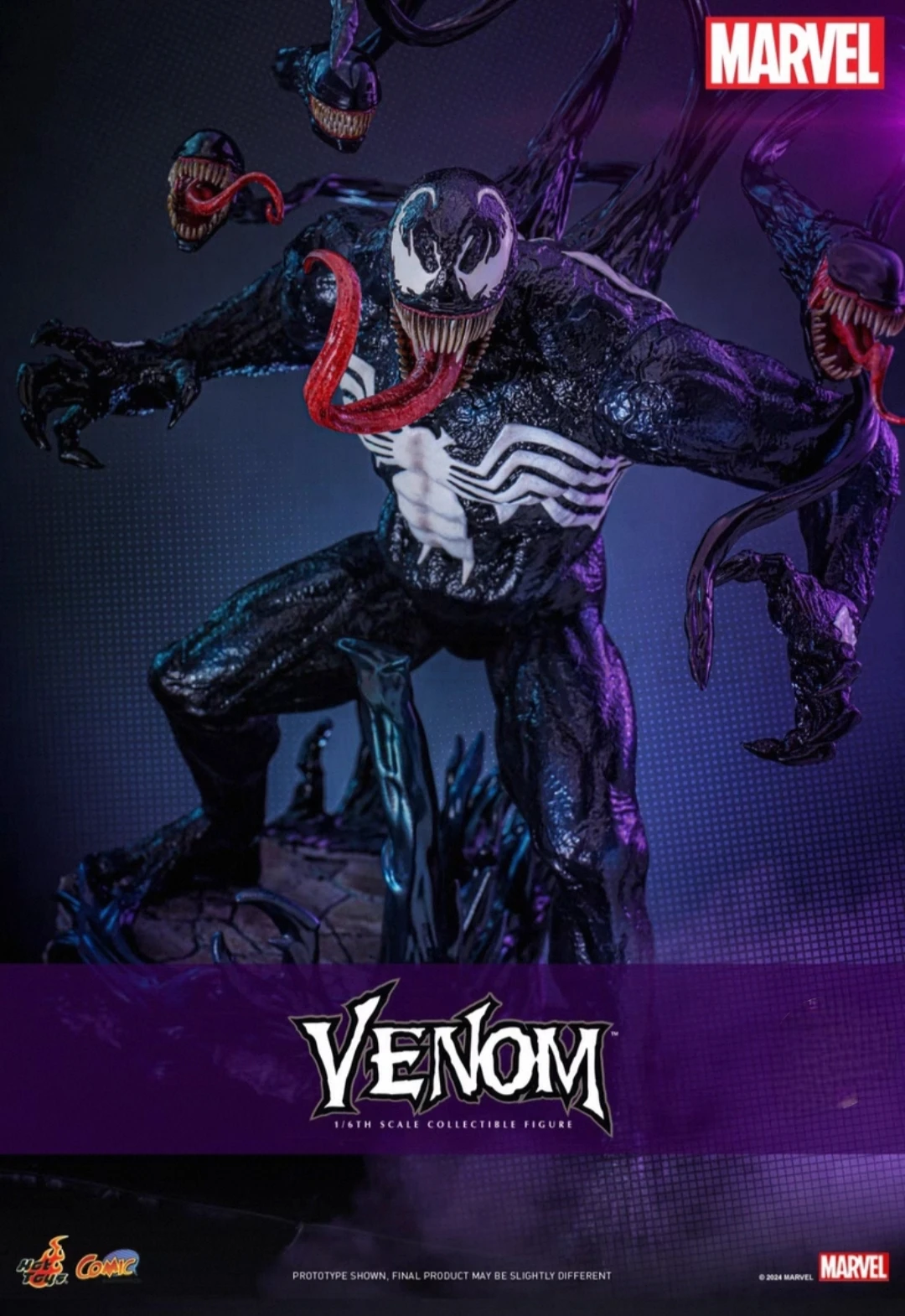 

Оригинальная фигурка Hot Toys CMS023 Marvel VENOM 1/6, аниме-фигурки