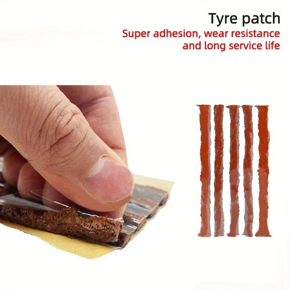 New Car Tire Repair Kit Puncture Plug Tools Tyre Puncture Emergency for Universal Tire Strips Stiring Glue Repair Tool Kit