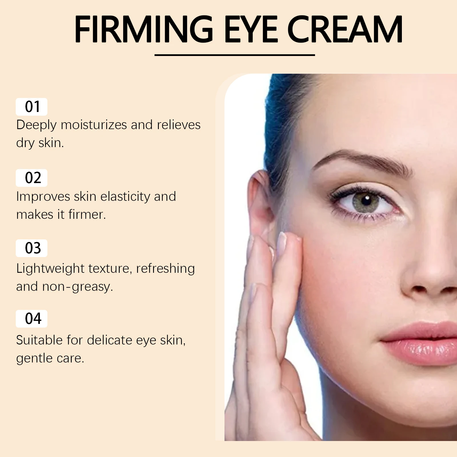 Bienengift-Augencreme, Massage unter den Augen, Augenringe, entfernen, reduzieren feine Augenlinien, erhöhen die Elastizität, feuchtigkeitsspendende Augen-Hautpflege