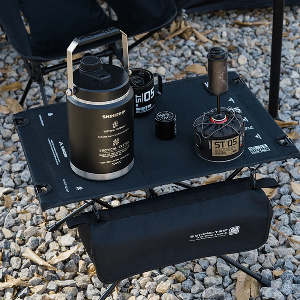 طاولة نزهة خفيفة الوزن متعددة الوظائف طاولة تخييم محمولة من سبائك الألومنيوم طاولة طهي للشواء لصيد الأسماك في النزهة في الهواء الطلق #3