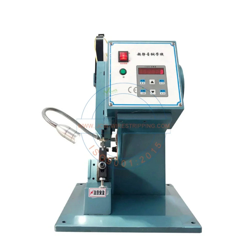 JCW-2TB Factory Supply Wire Cutting Crimping Machine Copper Strip 18KN Crimp Belt Cable Splicing Tool