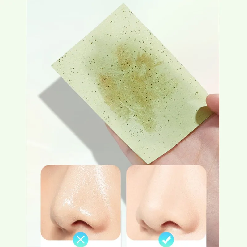 100Pcs Face Oil Blotting Paper Protable Face Wipes Facial Cleanser Oil Control Oil-absorbing Sheets Blotting Tissue Makeup Tools