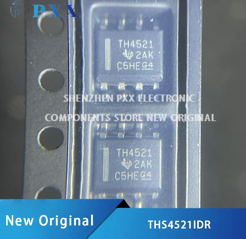 THS4521IDR Very Low Power, Negative Rail Input, Rail-To-Rail Output, Single Fully Differential Amplifier  SOIC-8