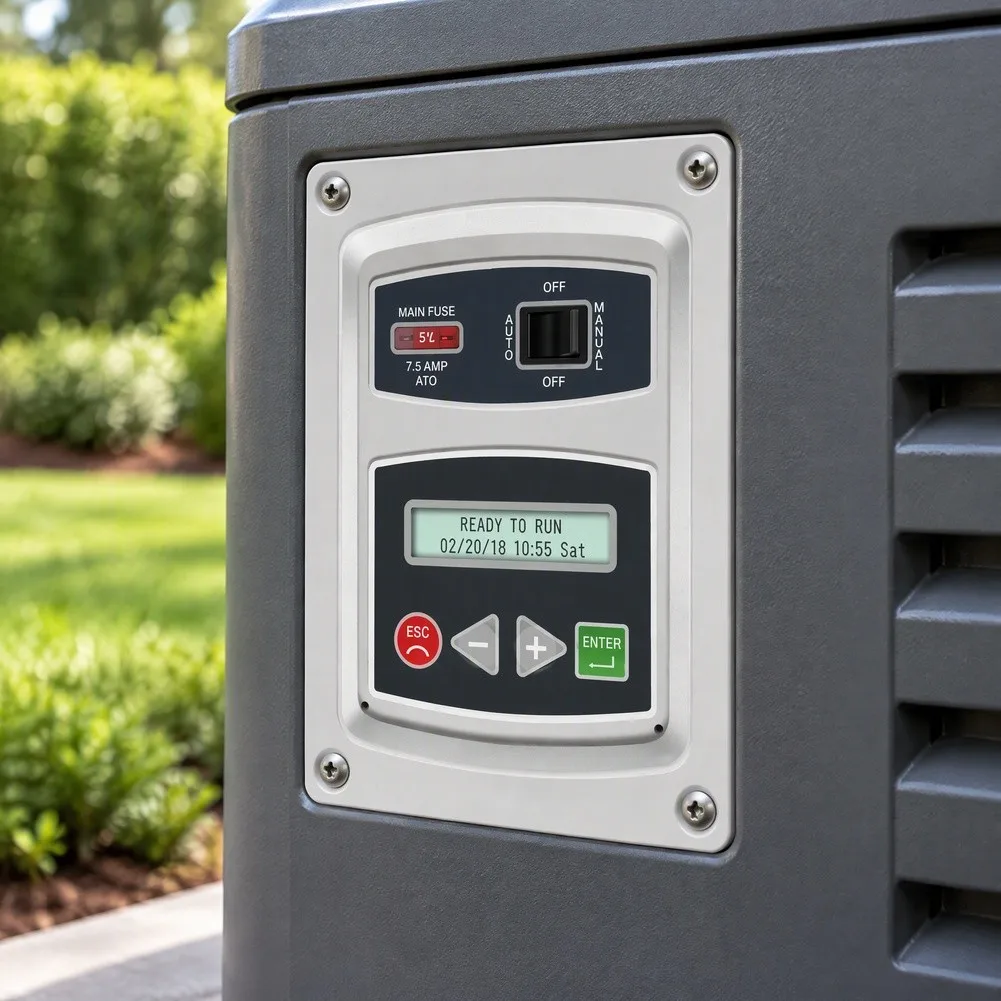 0H06430SRV Control Panel Assembly Replacement for 2008 and 2009 Air Cooled Standby Generators 10kW 14kW 17kW 20kW