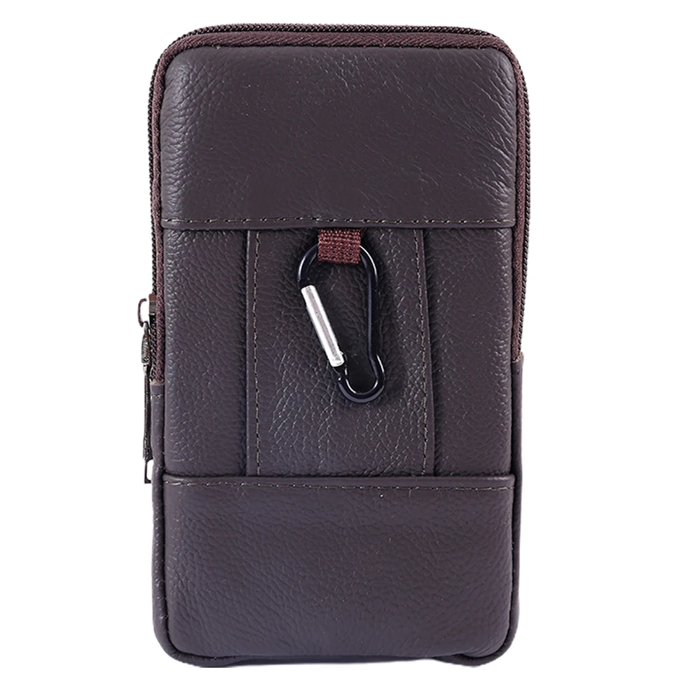 

Crafted Cowhide Business Bag Intelligent Vertical Portable Waterproof Cellphone Stylish Multipurpose Practical Design