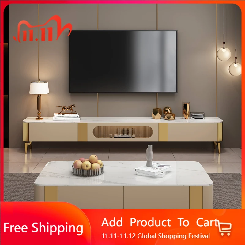 

Light Luxury Designer TV Cabinet Modern Nordic Hallway Organizer Fireplace Tv Table Monitor Center Archivadores Salon Furniture