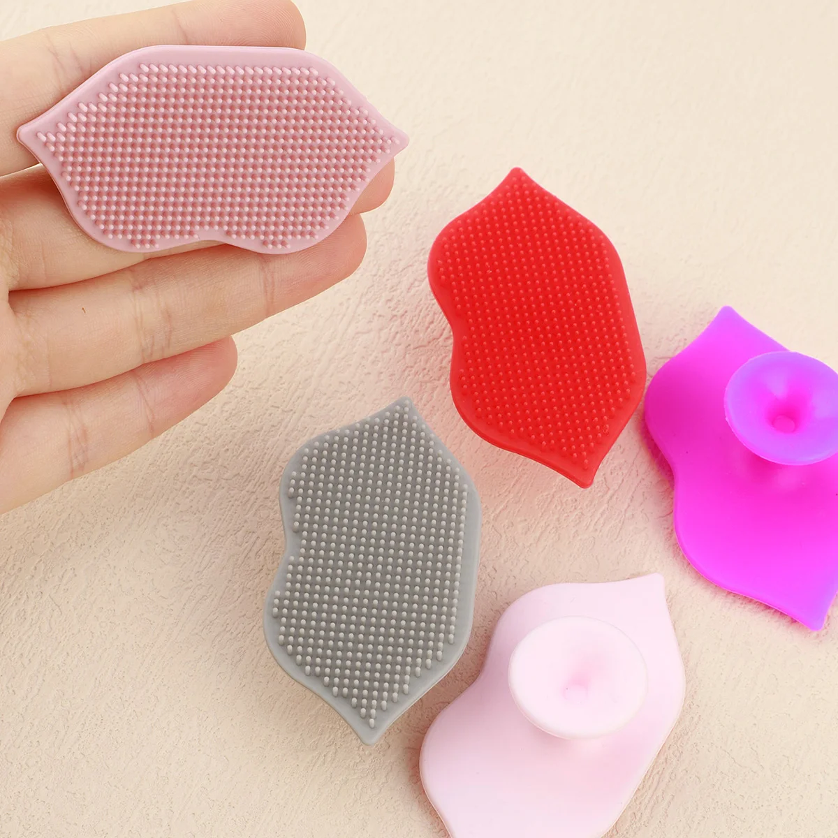 سيليكون الشفاه التقشير فرشاة تنظيف الوجه فرك الوجه الأنف فرشاة تنظيف مزيل الرؤوس السوداء أداة العناية بالبشرة الجمال