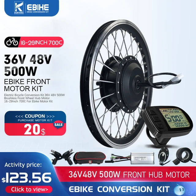 Front orders wheel bike motor