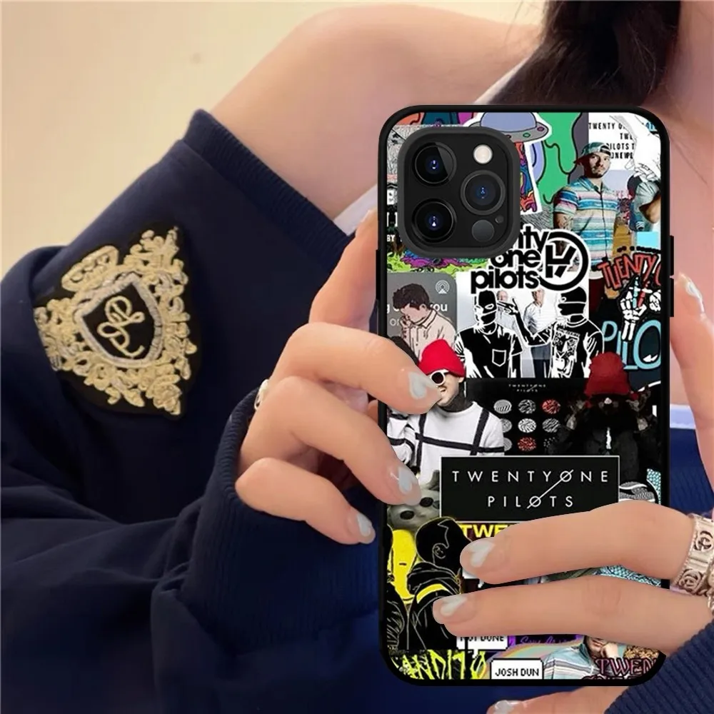 Band Twenty One P-Pilots Phone Case For IPhone 16 15 14 11 12 13 Mini Pro XS Max Cover 6 7 8 Plus X Funda Shell