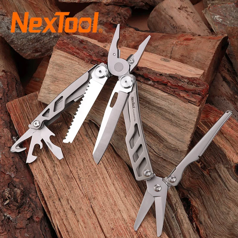 

NexTool 16-в-1 многофункциональные плоскогубцы для кемпинга на открытом воздухе, складной карманный нож, оборудование для кемпинга, легкий инструмент для переноски