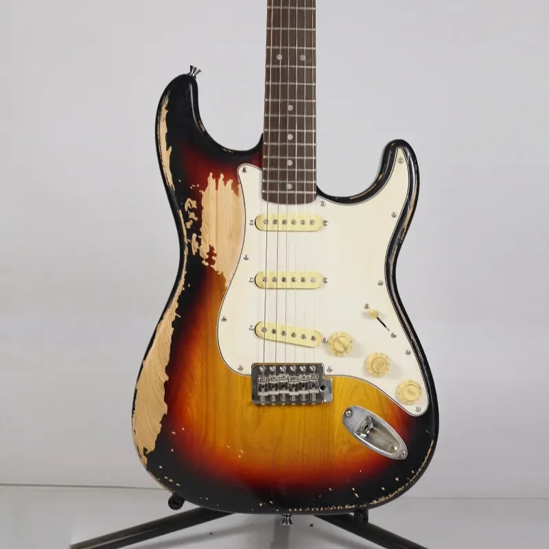 

Portable Performance Rosewood Electric Guitar, Free Shipping in Stock, Hot Selling