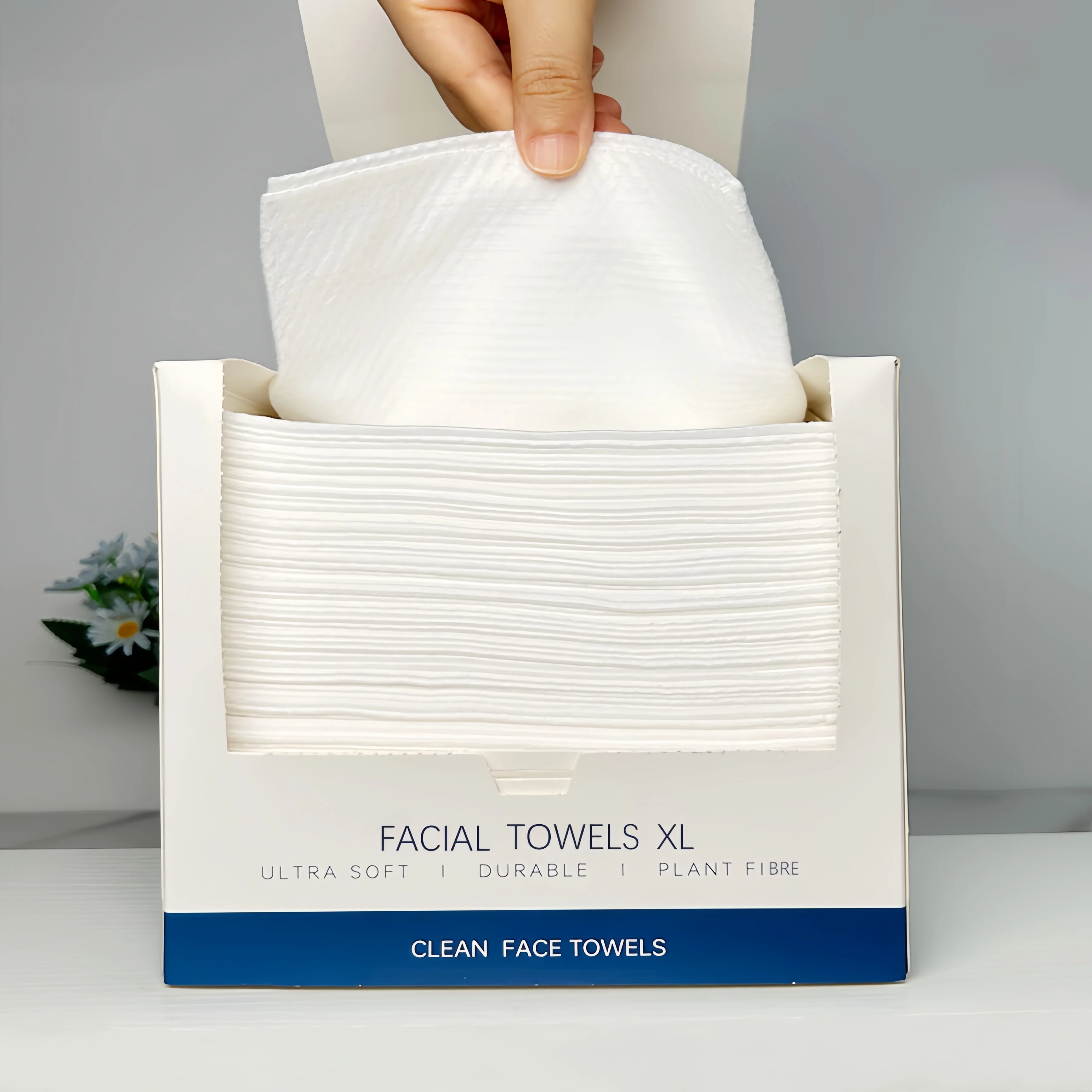 2-4-boxes-of-disposable-facial-cleansing-towels-large-size-lint-free-towels-super-absorbent-reusable-suitable-for-skincare-makeup-removal-facial-cleansing-and-care-26-30cm-50-sheets-box