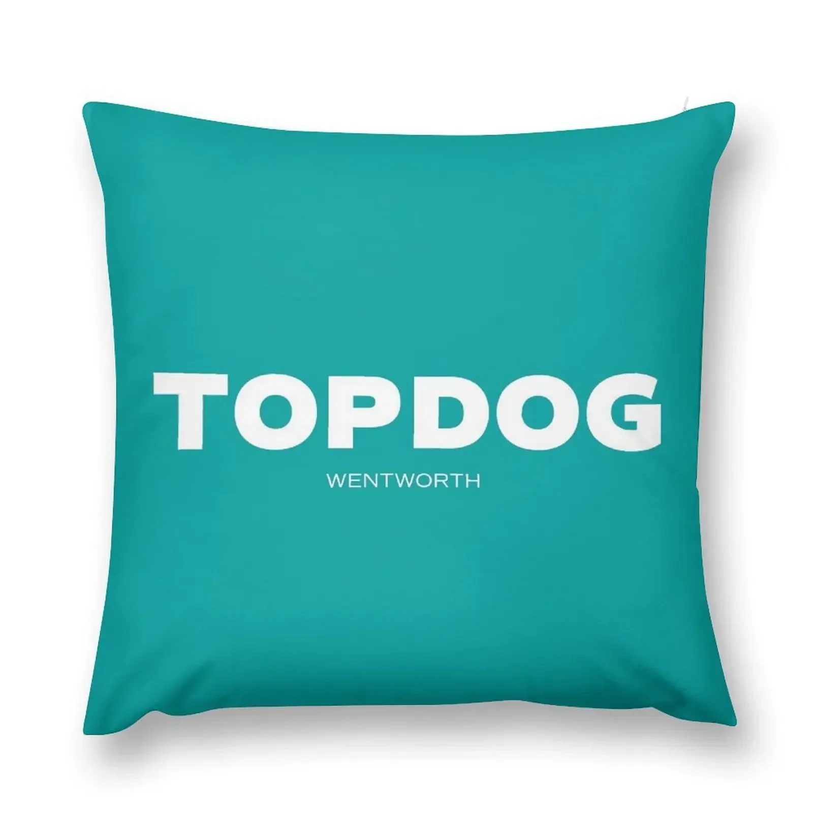 

WENTWORTH - Top Dog Throw Pillow autumn pillowcase Pillowcases pillow